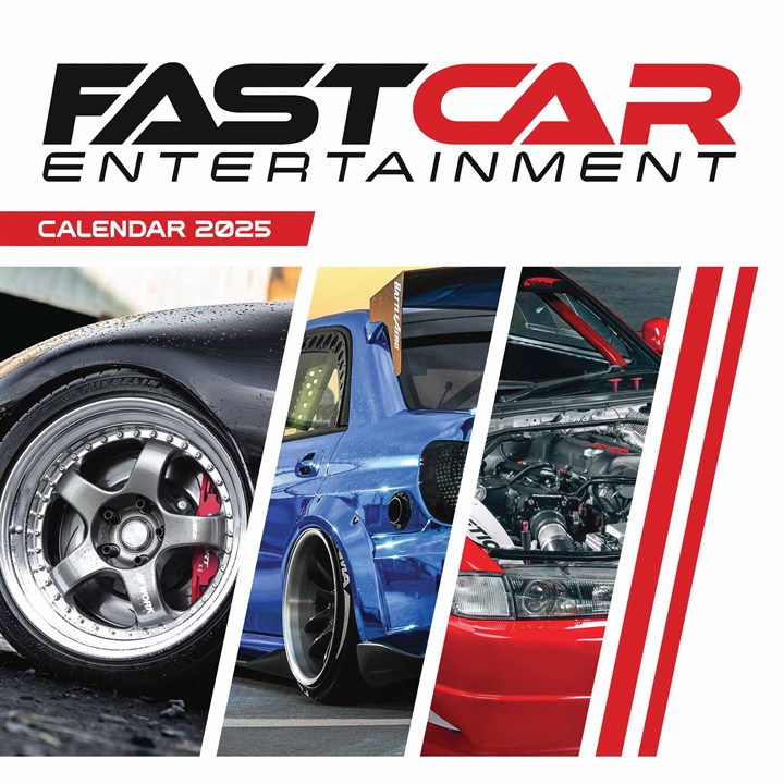 Fast Car Calendar 2025