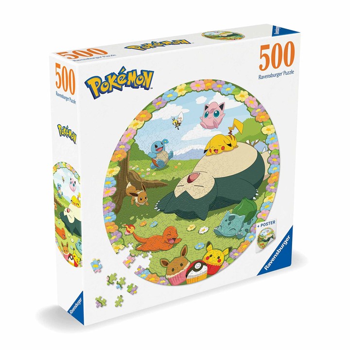 Pokemon Circular Jigsaw