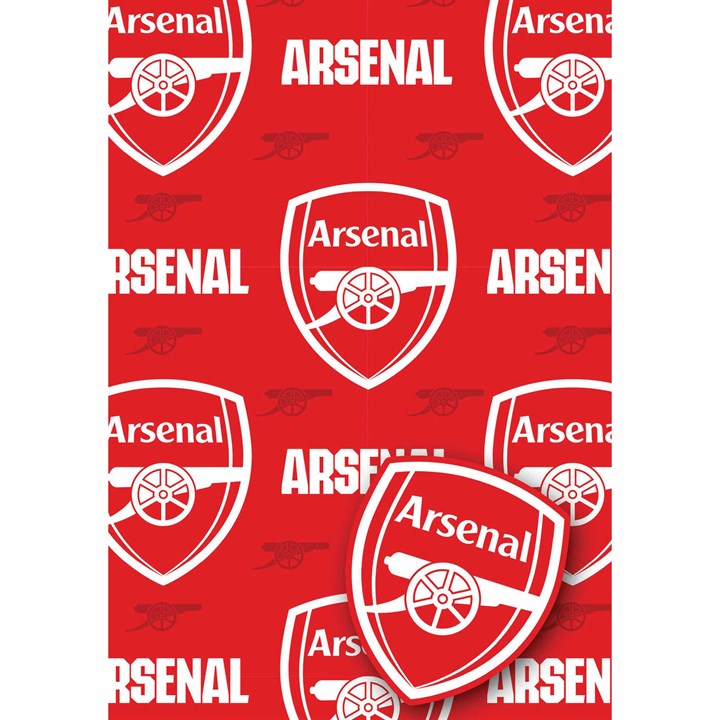 Arsenal FC Gift Wrap