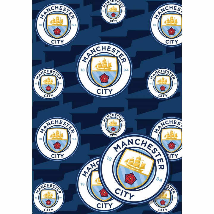 Manchester City FC Gift Wrap