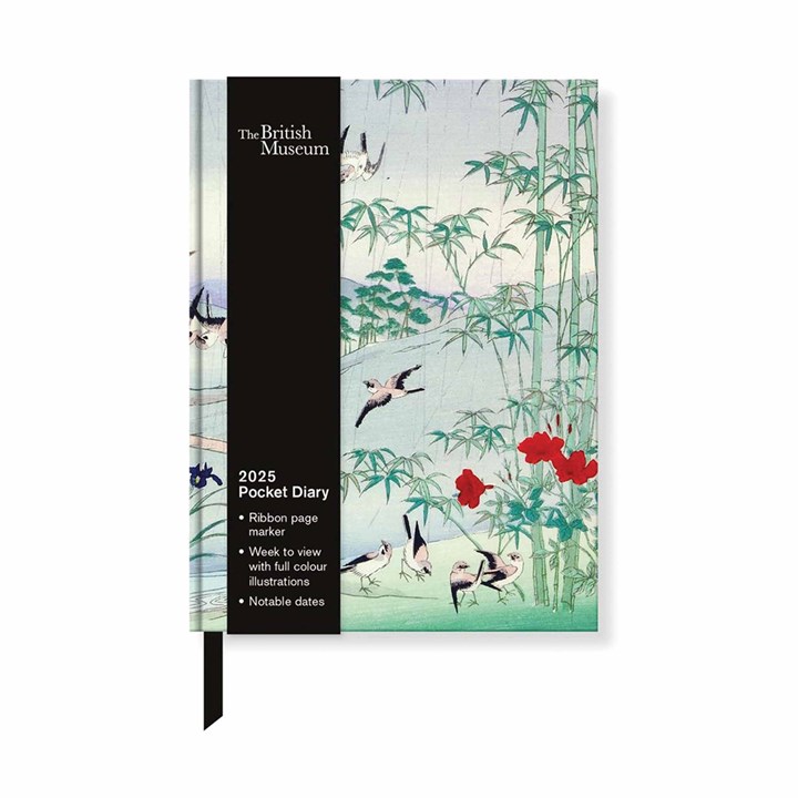 British Museum, Japanese Prints A6 Diary 2025