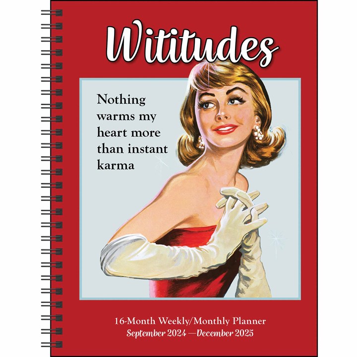 Wittitudes A5 Diary 2025