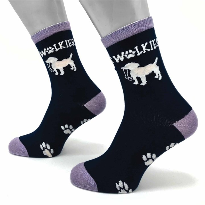 Walkies? Socks - Size 4 - 8