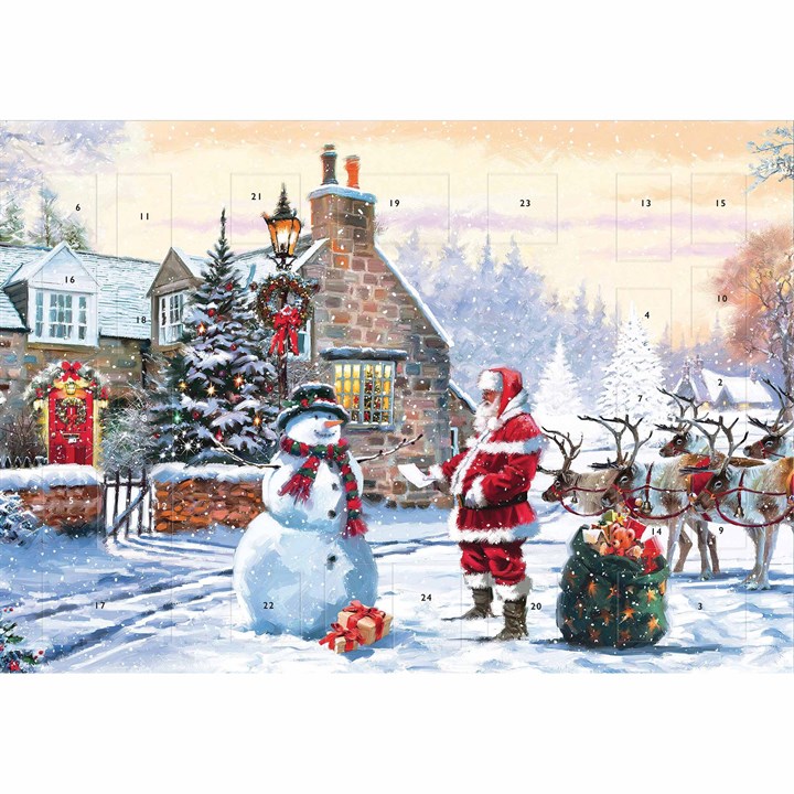 Father Christmas & Friends Landscape Advent Calendar