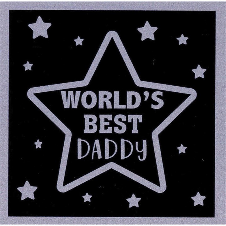 Worlds Best Daddy Coaster