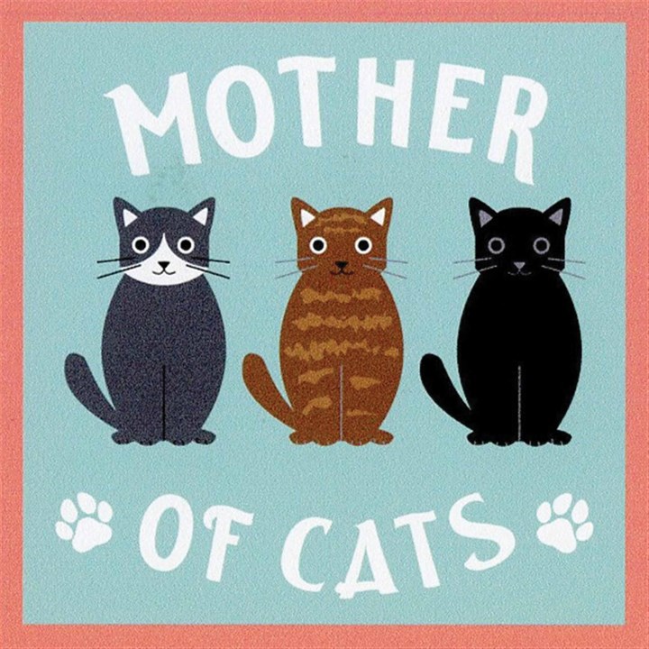 Mother of Cats Coaster