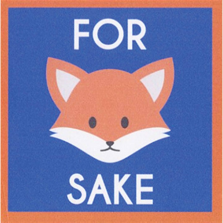 For Fox Sake Coaster