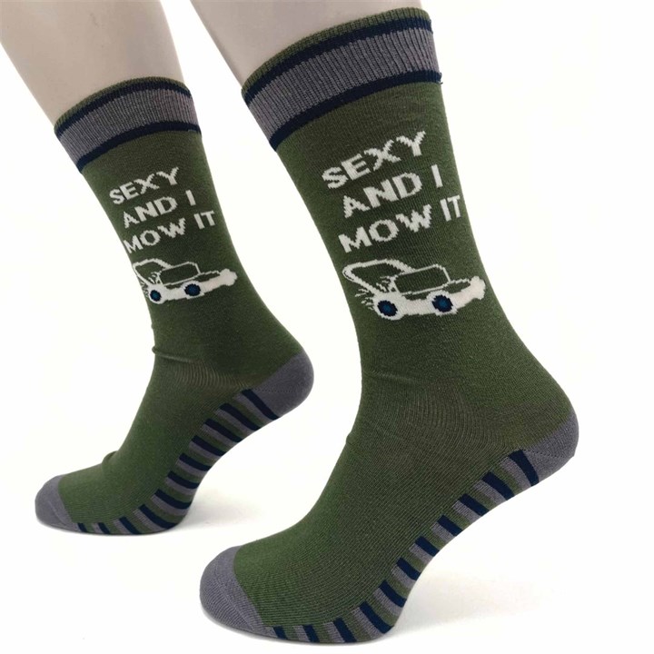 Sexy and Mow It Socks - Size 7-11