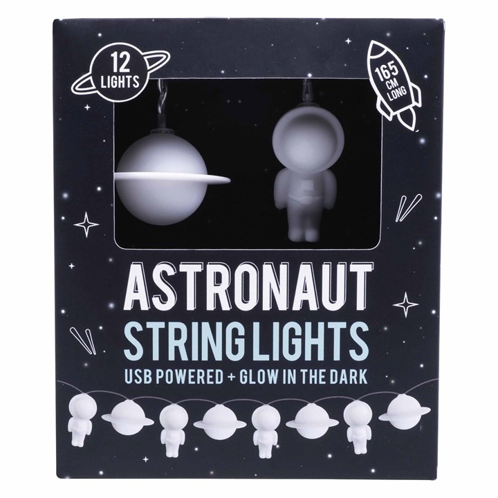 Glow In The Dark Astronaut String Lights