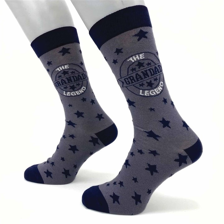 Grandad The Legend Socks - Size 7 - 11