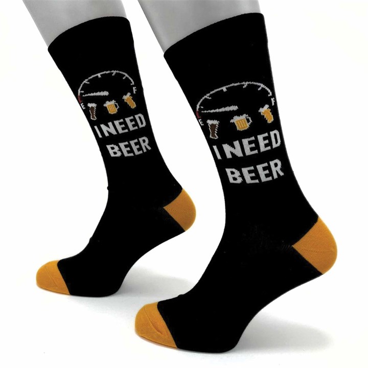 I Need Beer Socks - Size 7 - 11