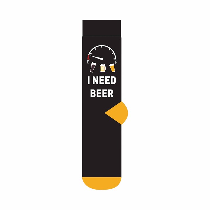 I Need Beer Socks - Size 7 - 11