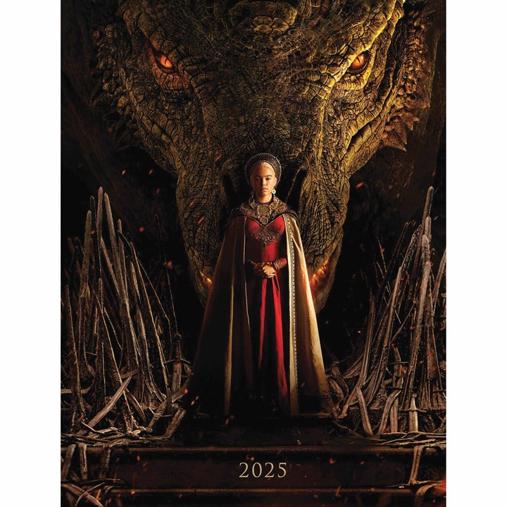 Game of Thrones, House of the Dragon A5 Diary 2025