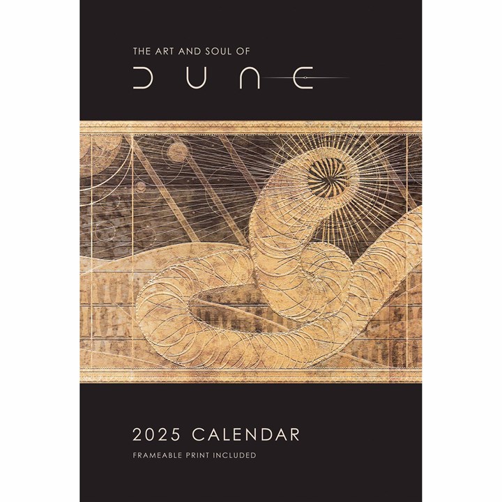 The Art and Soul of Dune Calendar 2025