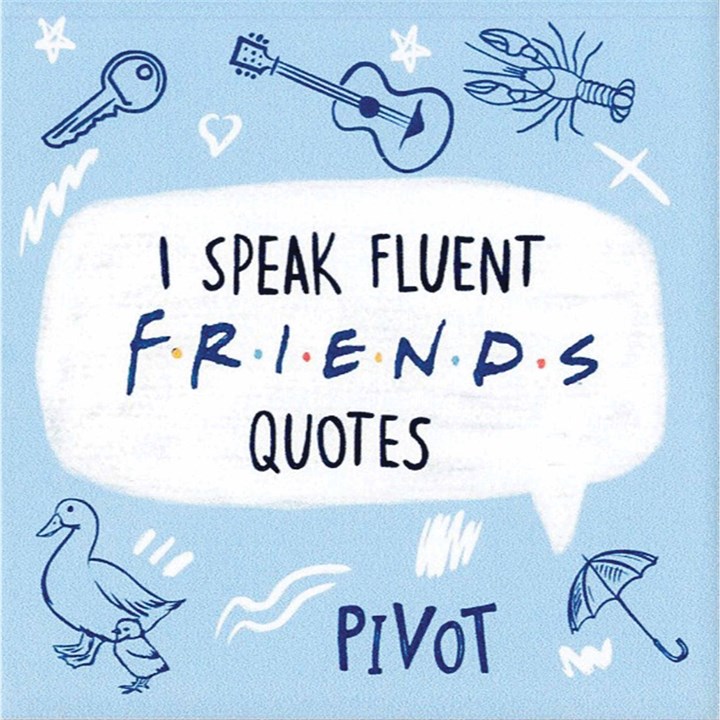 I Speak Fluent Friends Quotes Coaster