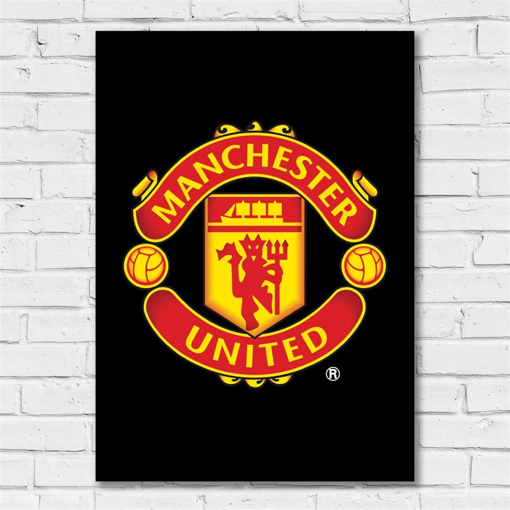 Manchester United FC A2 Crest Poster