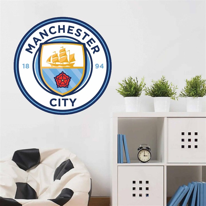 Manchester City FC Crest Wall Decal