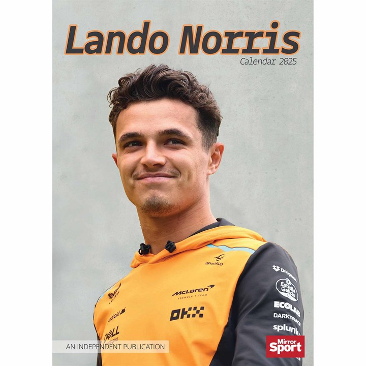 Lando Norris Calendar 2025