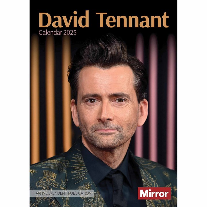 David Tennant A3 Calendar 2025