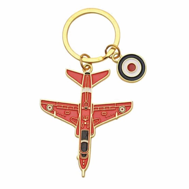 Royal Air Force Enamel Red Arrows Keyring