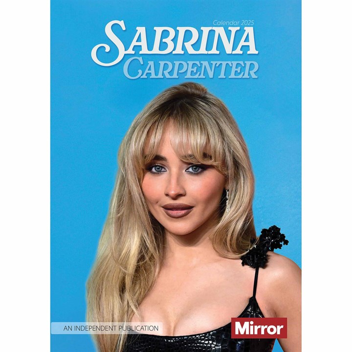 Sabrina Carpenter A3 Calendar 2025