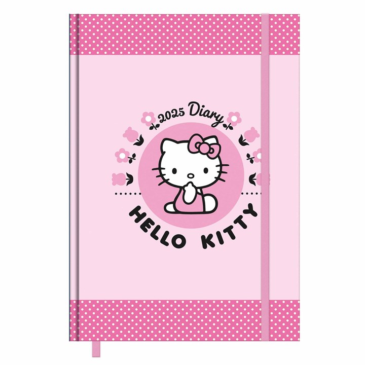 Hello Kitty Day To View A5 Diary 2025