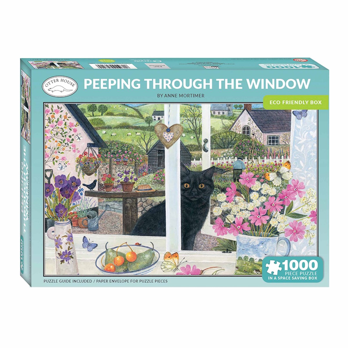 Anne Mortimer, Peeping Through The Window Jigsaw Wall Calendars
