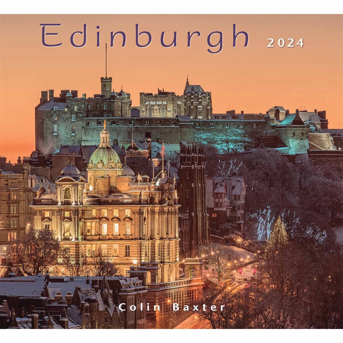 Colin Baxter, Edinburgh Calendar 2024
