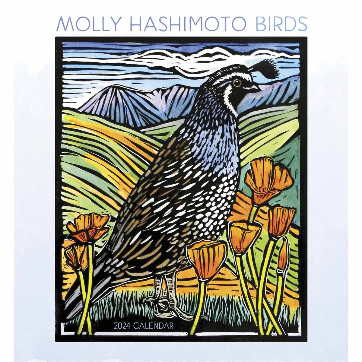 Molly Hashimoto, Birds Deluxe Calendar 2024