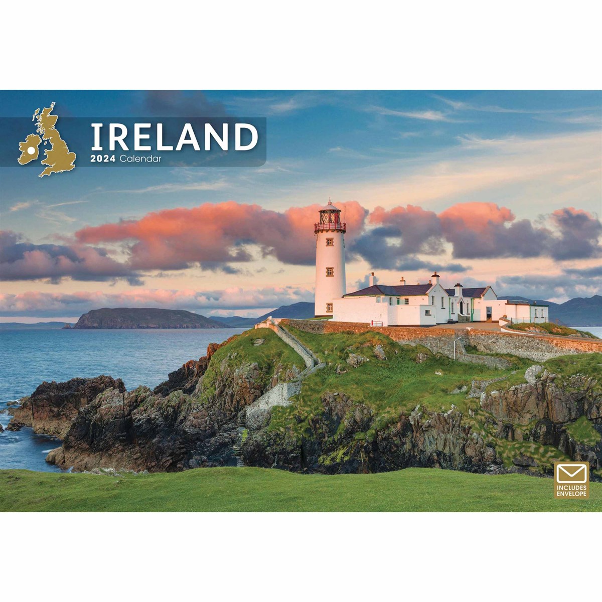 Ireland A4 Calendar 2025