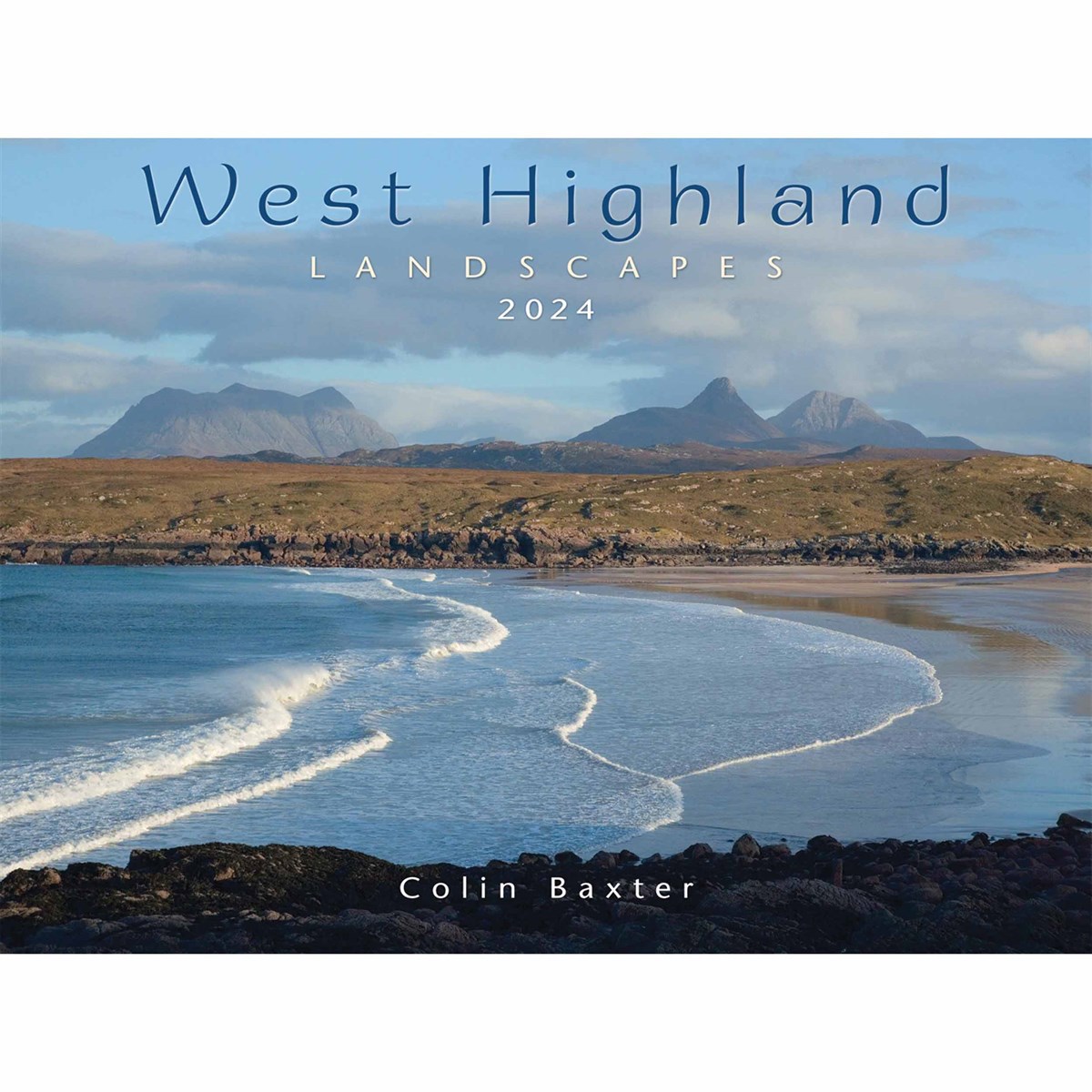 Colin Baxter, West Highland Landscapes A4 Calendar 2024