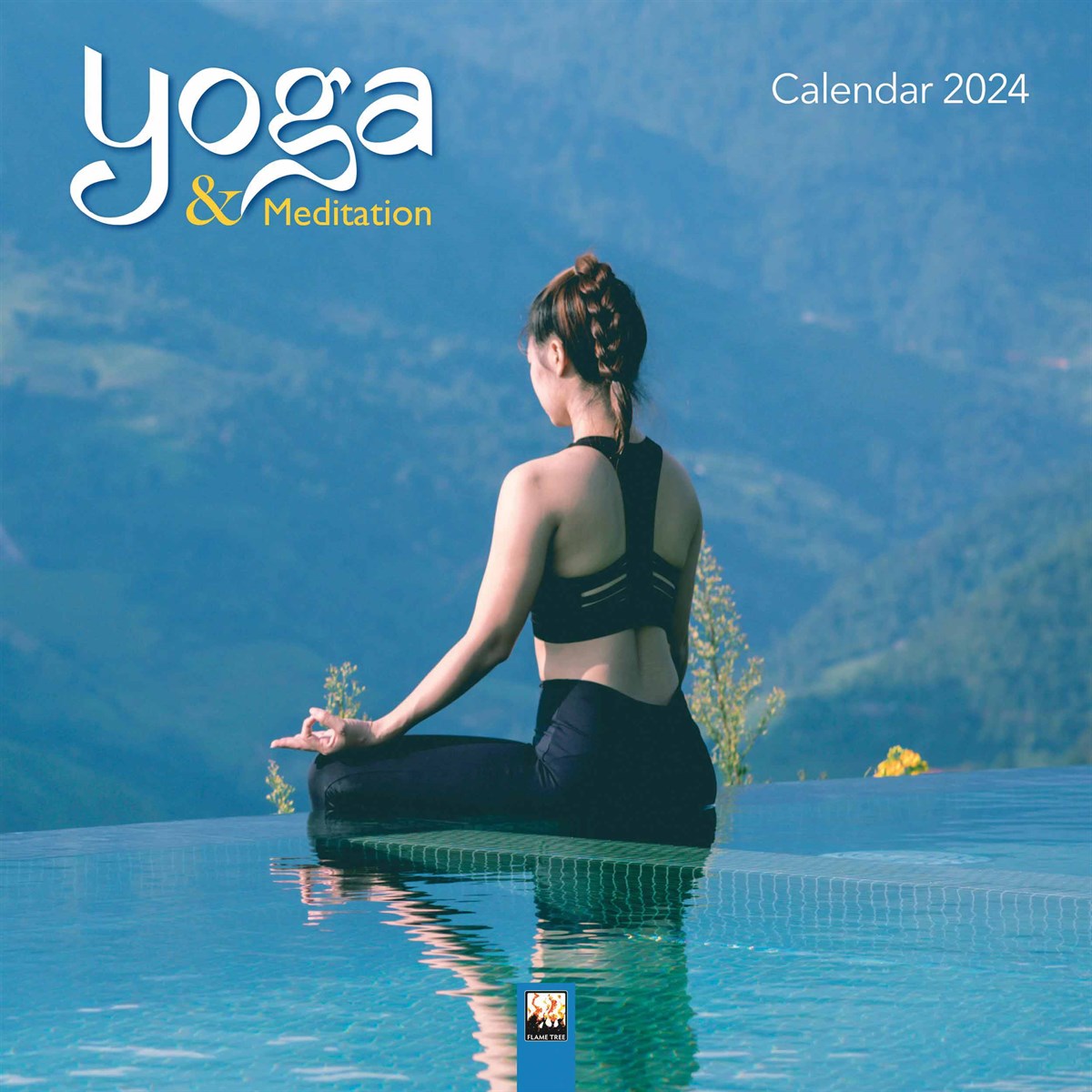 Yoga　Calendar　Meditation　2024