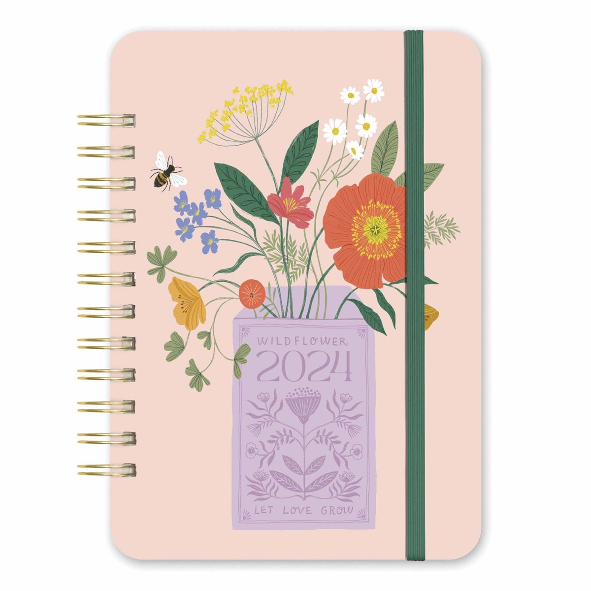 2024 Diary A5 A6 Family Organiser Diary & Pen Flexi Cover Week To View Xmas  Gift