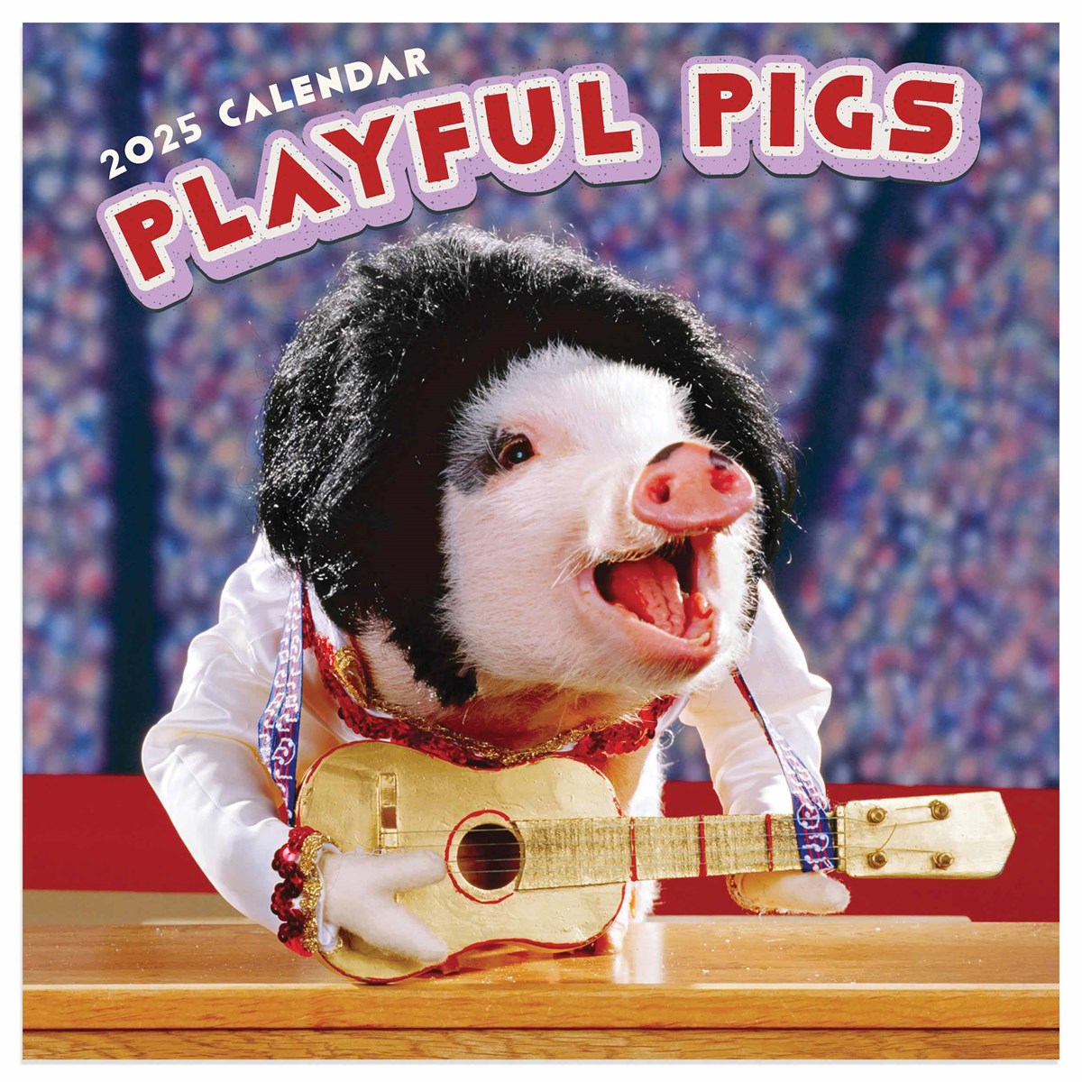 Playful Pigs Mini Calendar 2025