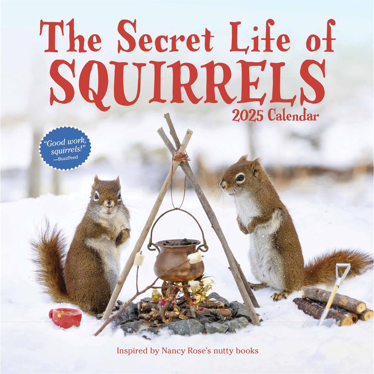 The Secret Life Of Squirrels Calendar 2025